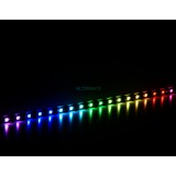 Sharkoon SHARK Blades RGB Universal Tira LED, Tira de LED negro, Universal, Tira LED, Negro, Multicolor, 3-Pin, 4 pines