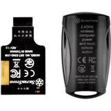 SilverStone ES02-USB mando a distancia RF inalámbrico PC Botones negro, PC, RF inalámbrico, Botones, Negro