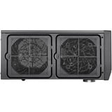 SilverStone GD09B-C HTPC Negro, Caja HTPC negro, HTPC, PC, Negro, ATX, micro ATX, SSI CEB, Aluminio, Plástico, Acero, 13,8 cm