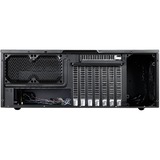 SilverStone Grandia GD09 Escritorio Negro, Caja HTPC negro, Escritorio, PC, Negro, ATX, micro ATX, Aluminio, Plástico, Acero, 2x 120 mm