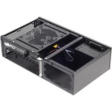 SilverStone ML05 HTPC Negro, Caja HTPC negro, HTPC, PC, Negro, Mini-ITX, Metal, Hogar / Oficina