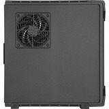 SilverStone RVZ03 Perfil bajo (Slimline) Negro, Caja HTPC negro, Perfil bajo (Slimline), PC, Negro, Mini-DTX, Mini-ITX, Plástico, Acero, 8,3 cm