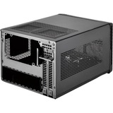 SilverStone SG13 Mini Tower Negro, Cajas de torre negro, Mini Tower, PC, Negro, Mini-DTX, Mini-ITX, Plástico, Acero, 2.5,3.5"