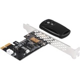 SilverStone SST-ES02-PCIe, Mando a distancia negro