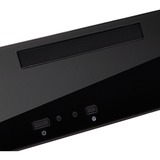 SilverStone SST-ML09B carcasa de ordenador HTPC Negro, Caja HTPC negro, HTPC, PC, Acrílico, De plástico, Acero, Mini-DTX, Mini-ITX, Negro, 0,8 mm