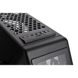 Thermaltake AH T200 Micro Torre Negro, Cajas de torre negro, Micro Torre, PC, Negro, Micro-ITX, Mini-ITX, SPCC, 15 cm