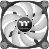 Thermaltake CL-F063-PL12SW-A sistema de refrigeración para ordenador Carcasa del ordenador Ventilador 12 cm Negro, Blanco negro, Ventilador, 12 cm, 500 RPM, 1500 RPM, 56,45 cfm, Negro, Blanco