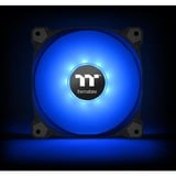 Thermaltake CL-F063-PL12SW-A sistema de refrigeración para ordenador Carcasa del ordenador Ventilador 12 cm Negro, Blanco negro, Ventilador, 12 cm, 500 RPM, 1500 RPM, 56,45 cfm, Negro, Blanco