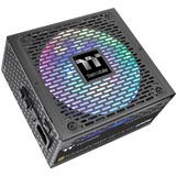 Thermaltake PS-TPD-0650F3FAGE-1 unidad de fuente de alimentación 650 W 20-pin ATX ATX Negro, Fuente de alimentación de PC negro, 650 W, 100 - 240 V, 780 W, 50/60 Hz, 10 A, Activo