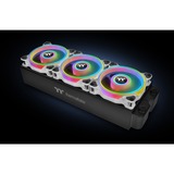 Thermaltake Riing Quad 14 RGB Carcasa del ordenador Ventilador 14 cm Blanco blanco, Ventilador, 14 cm, 500 RPM, 1400 RPM, 26,1 dB, 60,17 cfm