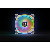 Thermaltake Riing Quad 14 RGB Carcasa del ordenador Ventilador 14 cm Blanco blanco, Ventilador, 14 cm, 500 RPM, 1400 RPM, 26,1 dB, 60,17 cfm