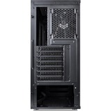 Thermaltake Versa J25 TG RGB Midi Tower Negro, Cajas de torre negro, Midi Tower, PC, Negro, ATX, micro ATX, Mini-ITX, SPCC, Ventiladores de la caja, Frente