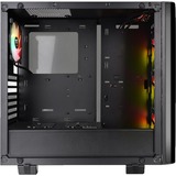 Thermaltake View 21 TG RGB Plus Midi Tower Negro, Cajas de torre negro, Midi Tower, PC, Negro, ATX, micro ATX, Mini-ATX, SPCC, Vidrio templado, Juego