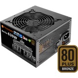 Thermaltake W0393RE unidad de fuente de alimentación 630 W 20+4 pin ATX ATX Negro, Fuente de alimentación de PC negro, 630 W, 100 - 240 V, 700 W, 50 - 60 Hz, 10 A, Activo, Minorista