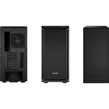 be quiet! Pure Base 600 Midi Tower Negro, Plata, Cajas de torre negro/Plateado, Midi Tower, PC, Negro, Plata, ATX, micro ATX, Mini-ITX, ABS sintéticos, Acero, Juego