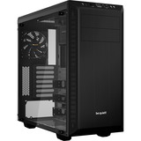 be quiet! Pure Base 600 Window Midi Tower Negro, Cajas de torre negro, Midi Tower, PC, Negro, ATX, micro ATX, Mini-ITX, ABS sintéticos, Plástico, Acero, Vidrio templado, Juego