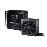 be quiet! Pure Power 11 400W unidad de fuente de alimentación 20+4 pin ATX ATX Negro, Fuente de alimentación de PC negro, 400 W, 100 - 240 V, 450 W, 50 - 60 Hz, 6 A, Activo