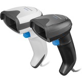 Datalogic Gryphon I GD4520 Lector de códigos de barras portátil 1D/2D Blanco, Escáner de código de barras blanco/Gris, Lector de códigos de barras portátil, 1D/2D, Aztec Code, Matriz de datos, Han Xin, MaxiCode, Micro QR Code, QR Code, 1280 x 800 Pixeles, 0 - 100000 lx, 650 nm