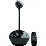 Logitech 960-000867 sistema de video conferencia, Webcam negro, Full HD, 30 pps, 78°, 1,2x, Negro