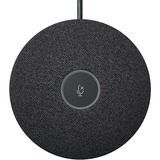 Logitech 989-000430 sistema de video conferencia, Micrófono negro, Grafito