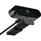 Logitech Brio cámara web 13 MP 4096 x 2160 Pixeles USB 3.2 Gen 1 (3.1 Gen 1) Negro, Webcam negro, 13 MP, 4096 x 2160 Pixeles, Full HD, 90 pps, 1280x720@30fps, 1280x720@60fps, 1920x1080@30fps, 1920x1080@60fps, 720p, 1080p, 2160p