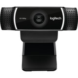 Logitech C922 cámara web 1920 x 1080 Pixeles USB Negro, Webcam negro, 1920 x 1080 Pixeles, 60 pps, 1280x720@60fps,1920x1080@30fps, 720p,1080p, H.264, USB