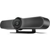 Logitech MeetUp sistema de video conferencia, Webcam negro, 4K Ultra HD, 30 pps, 120°, Negro