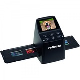 Reflecta x22-Scan Escáner de fotografías Negro, Escáner de diapositivas Escáner de fotografías, Negro, LCD, 5,84 cm (2.3"), CMOS, 1/4"