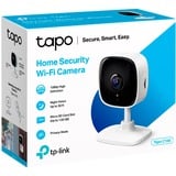 TP-Link Tapo C100 Cubo Cámara de seguridad IP Interior 1920 x 1080 Pixeles, Cámara de red blanco, Cámara de seguridad IP, Interior, Inalámbrico, 2400 MHz, RCC, CE, Blanco