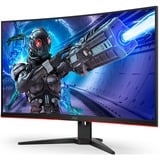 AOC G2 C32G2ZE/BK pantalla para PC 80 cm (31.5") 1920 x 1080 Pixeles Full HD LED Negro, Rojo, Monitor de gaming negro/Rojo, 80 cm (31.5"), 1920 x 1080 Pixeles, Full HD, LED, 1 ms, Negro, Rojo