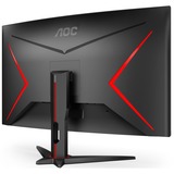 AOC G2 C32G2ZE/BK pantalla para PC 80 cm (31.5") 1920 x 1080 Pixeles Full HD LED Negro, Rojo, Monitor de gaming negro/Rojo, 80 cm (31.5"), 1920 x 1080 Pixeles, Full HD, LED, 1 ms, Negro, Rojo