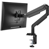 Digitus Soporte de monitor universal sencillo con muelle neumático y fijación a presión negro, Abrazadera, 9 kg, 38,1 cm (15"), 81,3 cm (32"), 100 x 100 mm, Negro