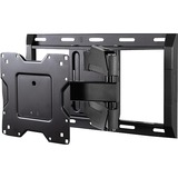 Ergotron 61-132-223 soporte para TV 177,8 cm (70") Negro, Soporte de pared negro, 94 cm (37"), 177,8 cm (70"), 200 x 200 mm, 600 x 400 mm, 0 - 16°, Negro