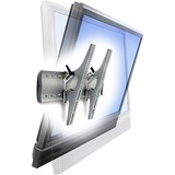 Ergotron 61-143-003 soporte para TV Plata, Soporte de pared plateado, 81,3 cm (32"), 79 kg, -20 - 20°, Plata