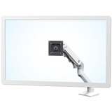 Ergotron HX Series 45-475-216 soporte para monitor 124,5 cm (49") Blanco Escritorio, Soporte de monitor blanco, Abrazadera, 19 kg, 124,5 cm (49"), 400 x 400 mm, Ajustes de altura, Blanco