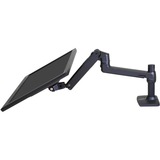 Ergotron LX Series 45-241-224 soporte para monitor 86,4 cm (34") Negro Escritorio, Soporte de monitor negro, Abrazadera/Atornillado, 11,3 kg, 86,4 cm (34"), 100 x 100 mm, Ajustes de altura, Negro