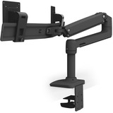 Ergotron LX Series 45-489-224 soporte para monitor 63,5 cm (25") Negro Escritorio, Soporte de monitor negro, Atornillado, 10 kg, 63,5 cm (25"), 100 x 100 mm, Ajustes de altura, Negro