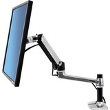 Ergotron LX Series Desk Mount LCD Arm 86,4 cm (34") Negro Escritorio, Soporte de monitor plateado, 11,3 kg, 86,4 cm (34"), 75 x 75 mm, 100 x 100 mm, Negro