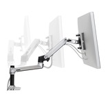 Ergotron LX Series Desk Mount LCD Arm 86,4 cm (34") Negro Escritorio, Soporte de monitor plateado, 11,3 kg, 86,4 cm (34"), 75 x 75 mm, 100 x 100 mm, Negro