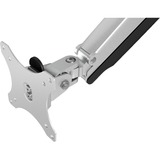 ICY BOX IB-MS504-T 81,3 cm (32") Escritorio Negro, Plata, Soporte de monitor plateado/Negro, Abrazadera, 18 kg, 81,3 cm (32"), 75 x 75 mm, 100 x 100 mm, Negro, Plata