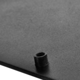 SilverStone MVA01 Kit de montaje, Soporte de pared negro, 160 g, 142,5 mm, 2 mm, 215 mm