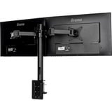 iiyama DS1002C-B1 soporte para monitor 76,2 cm (30") Escritorio Negro, Soporte de monitor negro, Abrazadera, 10 kg, 25,4 cm (10"), 76,2 cm (30"), 100 x 100 mm, Negro