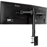 iiyama DS1002C-B1 soporte para monitor 76,2 cm (30") Negro Escritorio, Soporte de monitor negro, Abrazadera, 10 kg, 25,4 cm (10"), 76,2 cm (30"), 100 x 100 mm, Negro