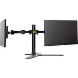 iiyama DS1002D-B1 soporte para monitor 76,2 cm (30") Escritorio Negro, Soporte de pie negro, 10 kg, 25,4 cm (10"), 76,2 cm (30"), 100 x 100 mm, Ajustes de altura, Negro