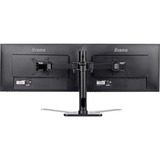 iiyama DS1002D-B1 soporte para monitor 81,3 cm (32") Escritorio Negro, Soporte de pie negro, 10 kg, 25,4 cm (10"), 81,3 cm (32"), 100 x 100 mm, Ajustes de altura, Negro