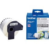 Brother Cinta continua de papel térmico removible (blanca), Cinta de escritura blanco, Negro sobre blanco, DK, Blanco, Térmica directa, Brother, Brother QL1050, QL1060N, QL500, QL500A, QL550, QL560, QL560VP, QL570, QL580N, QL650TD, QL700,...