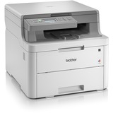 Brother DCP-L3510CDW impresora multifunción LED A4 2400 x 600 DPI 18 ppm Wifi, Impresora multifuncional gris/Antracita, LED, Impresión a color, 2400 x 600 DPI, Copia a color, A4, Gris