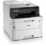 Brother MFC-L3750CDW impresora multifunción LED A4 2400 x 600 DPI 24 ppm, Impresora multifuncional gris/Antracita, LED, Impresión a color, 2400 x 600 DPI, Copia a color, A4, Negro, Blanco