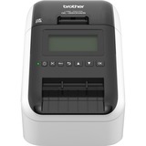Brother QL-820NWB impresora de etiquetas Térmica directa Color 300 x 600 DPI Inalámbrico y alámbrico DK gris/Negro, DK, Térmica directa, 300 x 600 DPI, 176 mm/s, Inalámbrico y alámbrico, Batería integrada