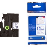 Brother TZE-FA3 cinta para impresora de etiquetas Azul sobre blanco, Cinta de escritura Azul sobre blanco, TZe, China, 5 año(s), Brother, 1,2 cm